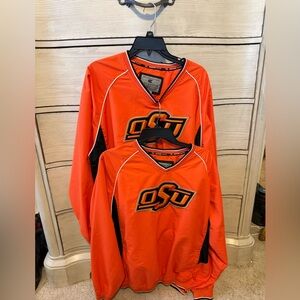 Oklahoma State OSU Orange Pullover Hockey Jerseys (Pair)
